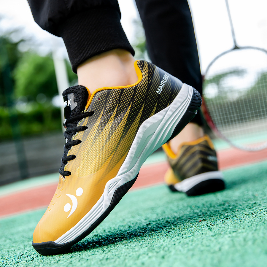 Shoe Non Slip Badminton - Scarpe da badminton da uomo, traspiranti,