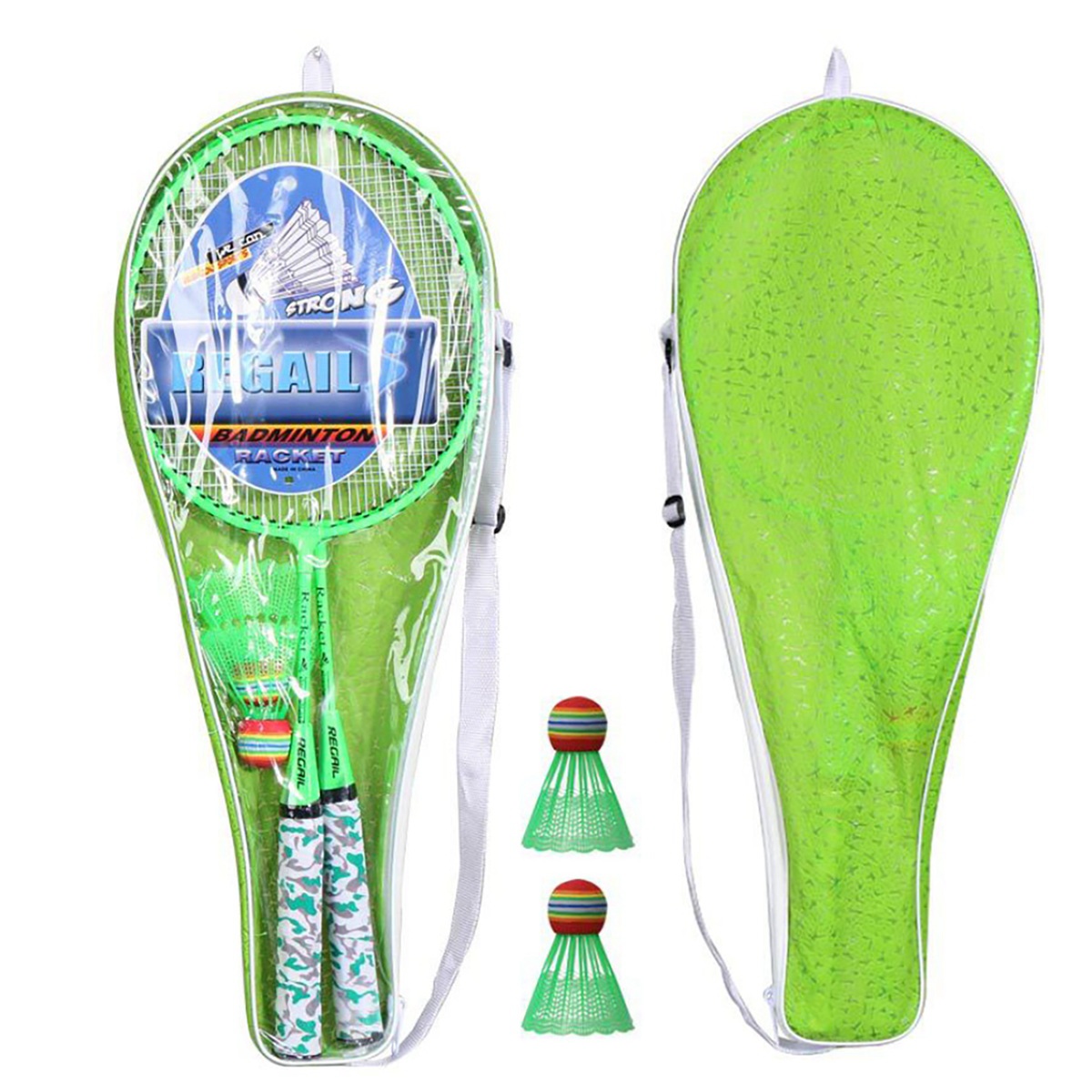 Badminton Event - A89E-Racchette da badminton per bambini, set