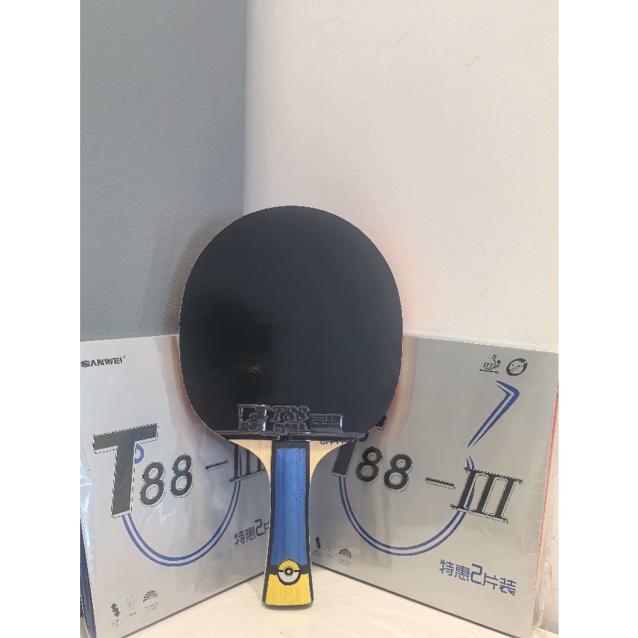 Badminton Minion - Set Fai-da-te per Racchetta da Ping