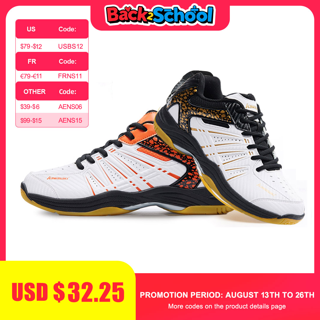 Badminton Footwork - Scarpe da badminton Kawasaki Scarpe da