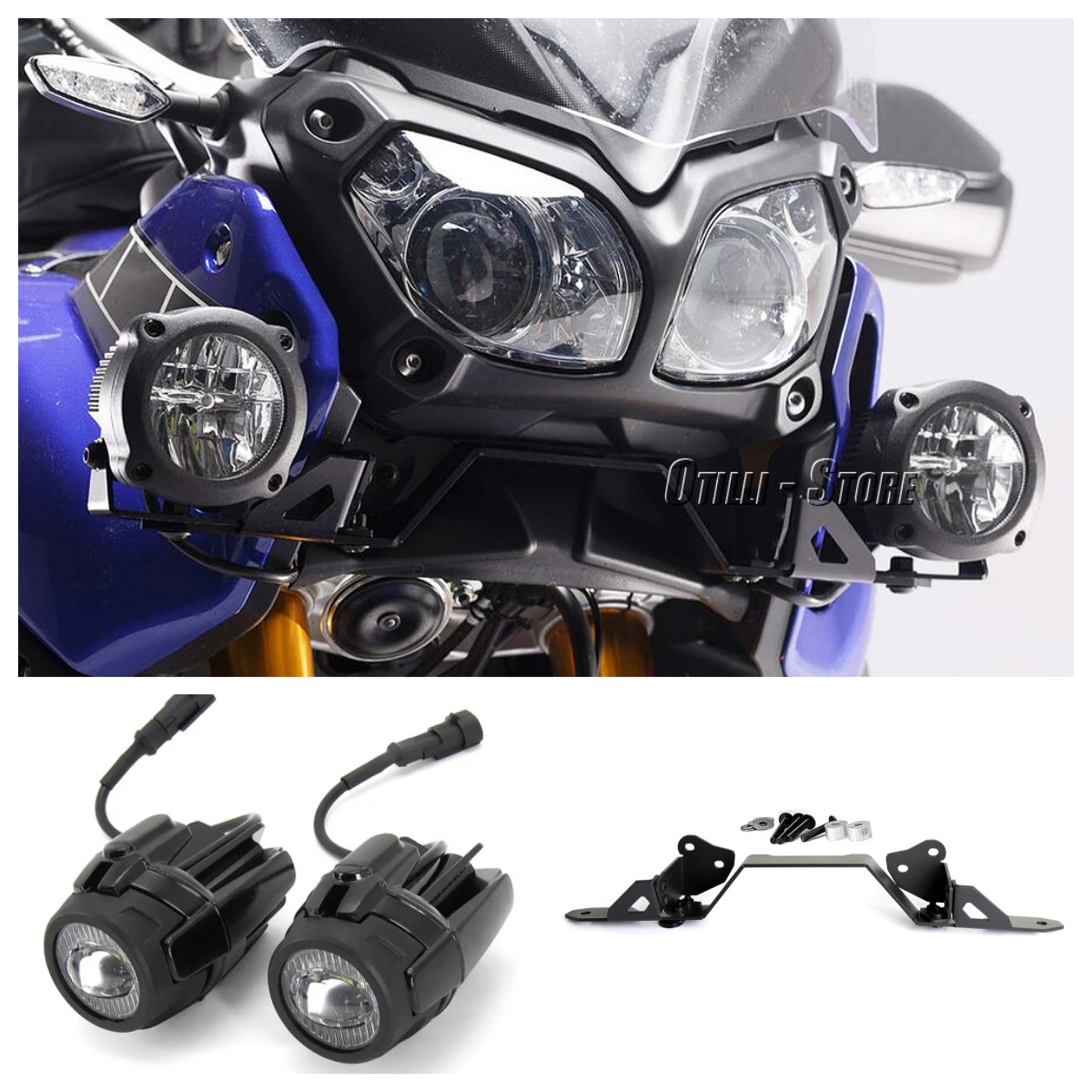 Faro del motociclo Fendinebbia - Badminton Flash recensione e prezzo