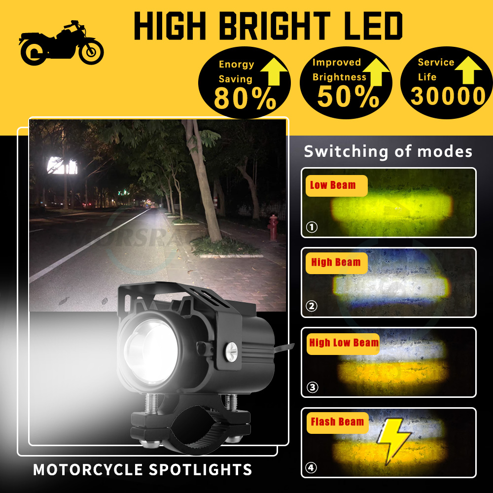 Luci a Led ausiliarie per fari - Badminton Flash recensione e prezzo