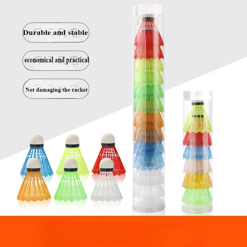 12 pezzi/set volani colorati,  - Badminton League recensione e prezzo